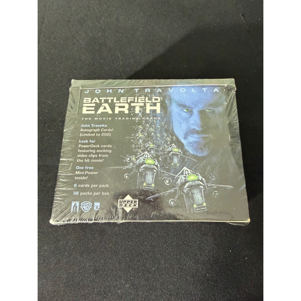 Upper Deck Battlefield Earth Trading Cards Box 36ct NEW Sealed John Travolta